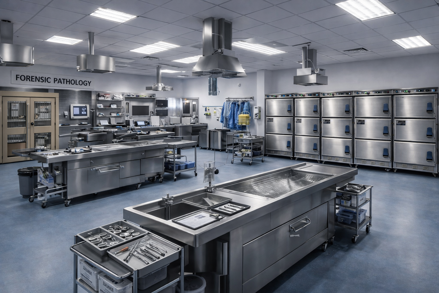 Yıldızlar Soğutma paslanmaz adli tıp ve hastane ekipmanları üretimi. 304 kalite otopsi masası, morg dolabı ve profesyonel hastane sistemleri. Güvenilir ve dayanıklı çözümler.