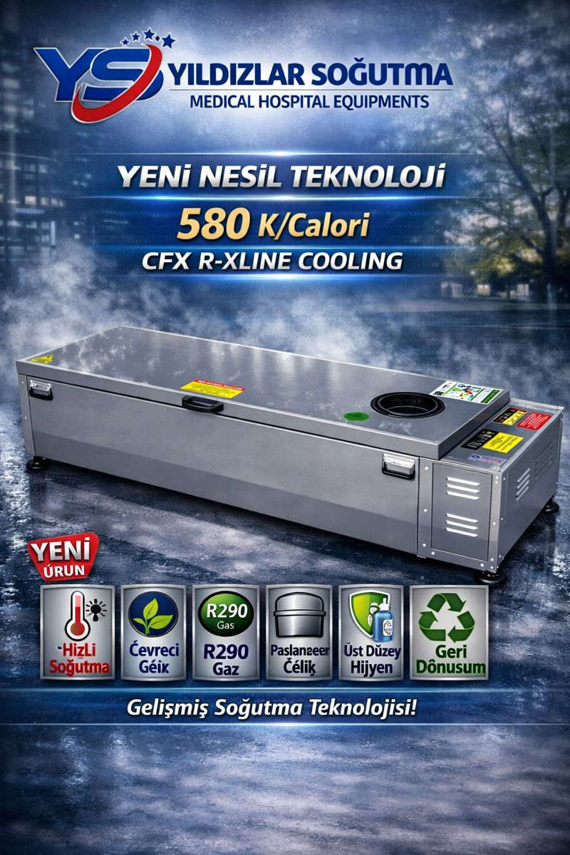580 K/Calori CFX R-XLİNE COOLING – Yeni Nesil Klimalı Tabut