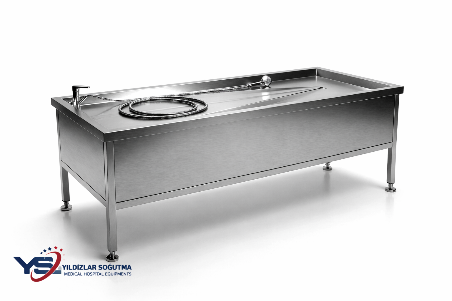 Teneşir, gasil masası ve paslanmaz çelik cenaze yıkama masası arayan kurumlar için ekonomik, güvenilir ve profesyonel bir tercihtir. Yıldız Soğutma kalitesiyle üretilmiştir.